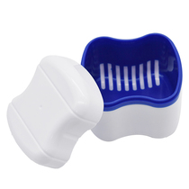 Dental Oral Denture Box European Denture Box Denture Denture Cleaning Box--European Dental Storage Box With Filter