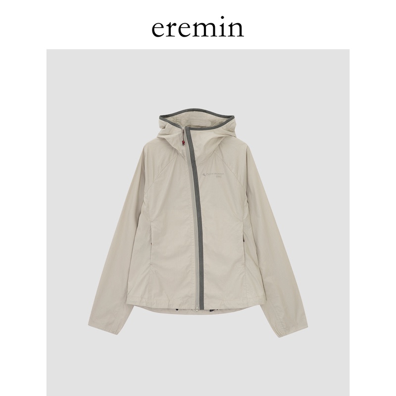 Eremin Lin Ziqing/Grey-Green Jacket/26 New Long-Staple Cotton Outdoor Mountain-Style Lightweight Softshell Hooded Jacket Eremin Lin Ziqing/Grey-Green Jacket/26 New Long-Staple Cotton Outdoor Mountain-Style Lightweight Softshell Hooded Jacket