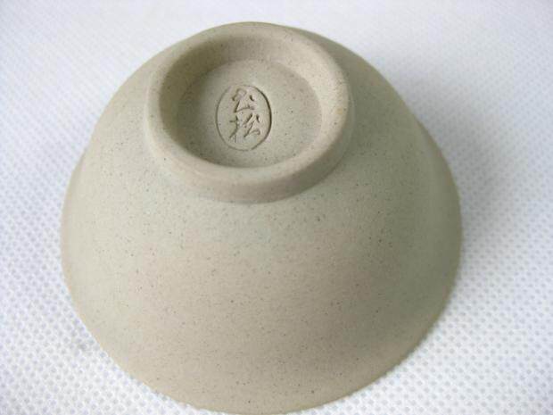 Authentic Ruzhou Ru kiln fragrant gray steel tire Master Meng Yu Song Ru porcelain Luohan cup mouth 6 5cm Gongfu Tea cup