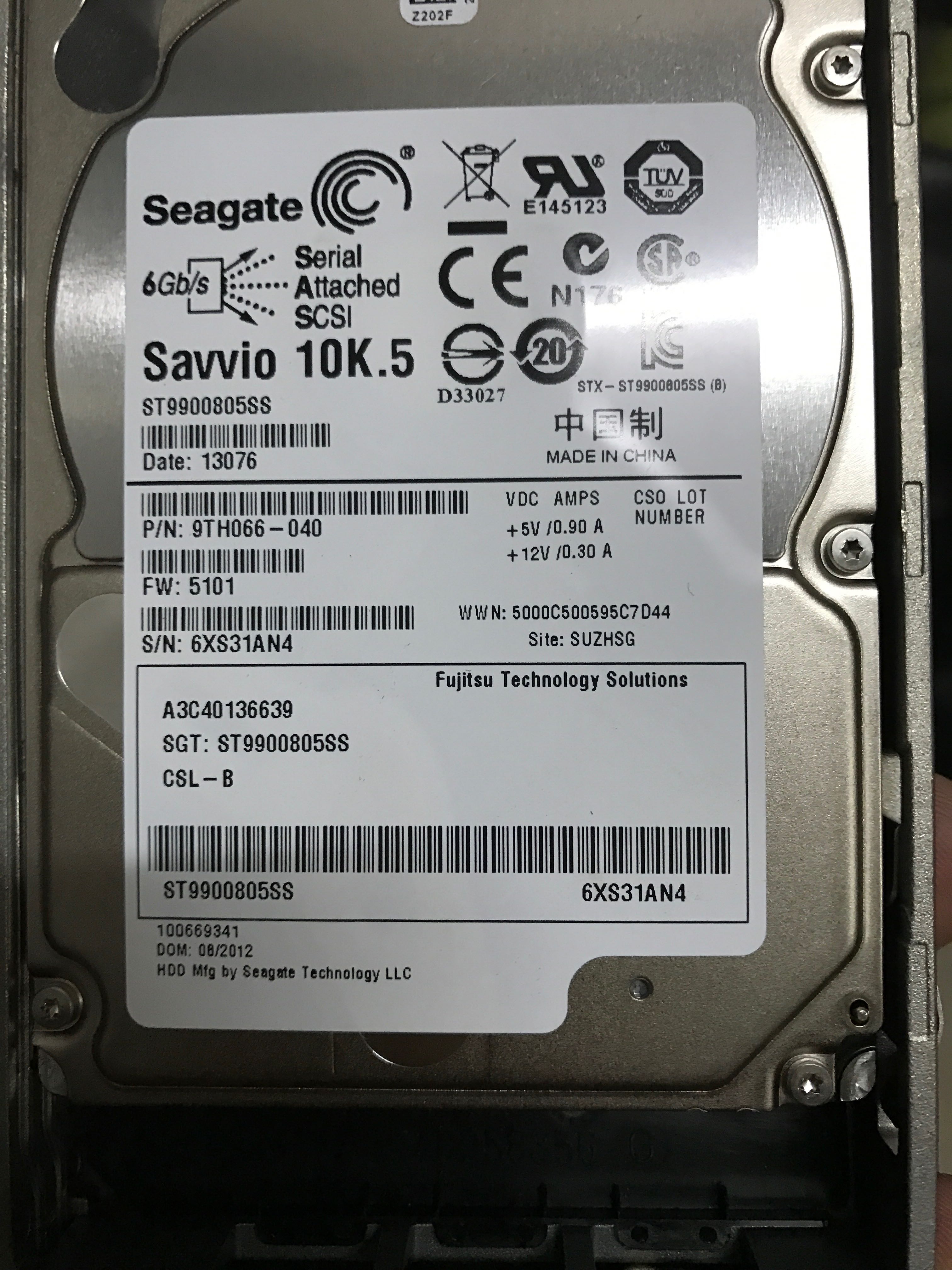 Seagate ST9900805SS 900GB SAS 2 5