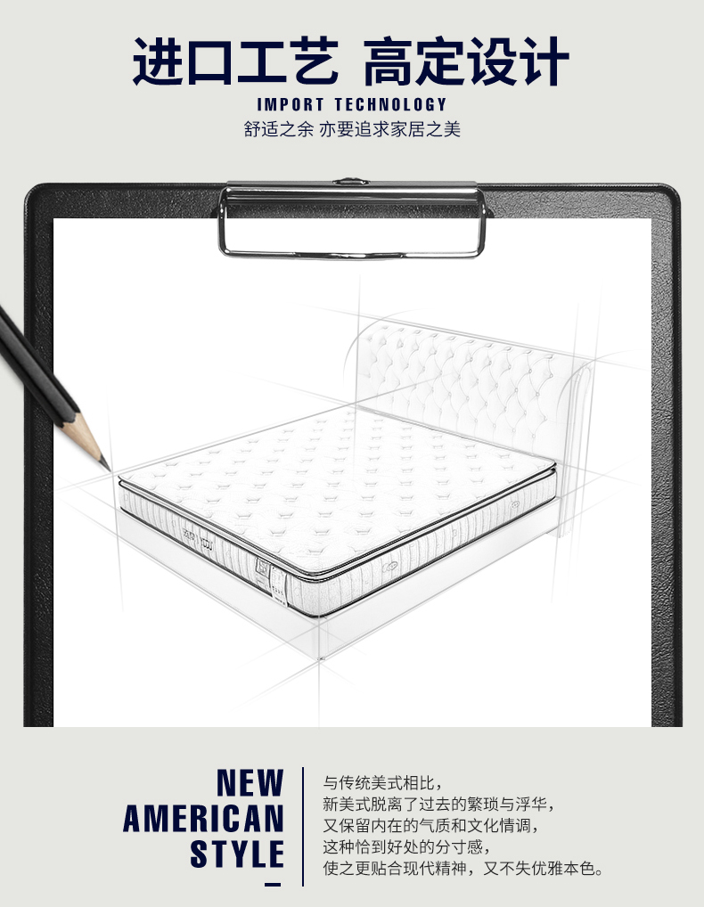 雅兰 轻奢级 头层牛皮实木双人床 1.8*2米 图3