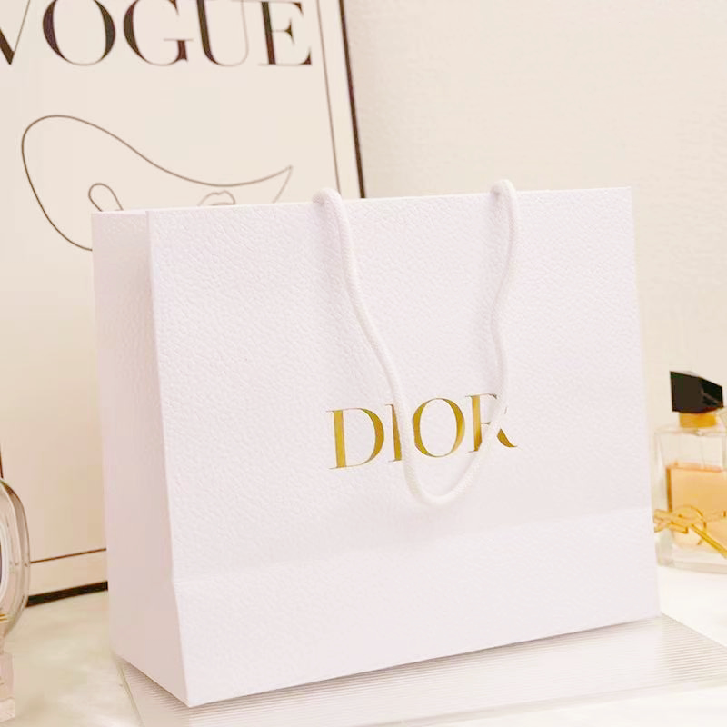 Dior Counter Gift Bag Paper Bag Packaging Bag Gift Box Bag Handbag Original Authentic