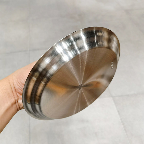 MUJI无印良品不锈钢锅盖兼用盖多用锅盖圆形大小共用盖厨房用具