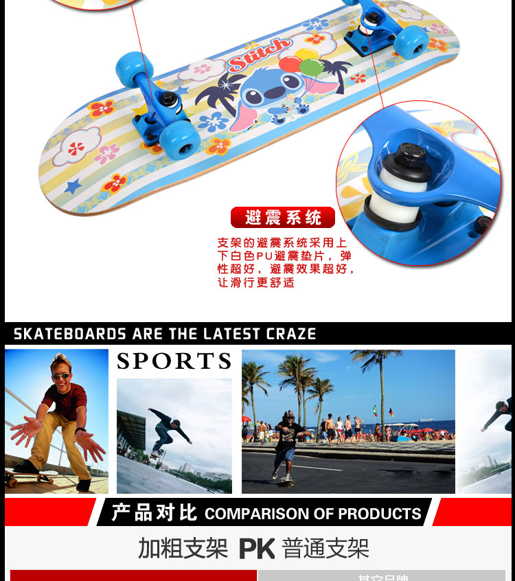 Skateboard pour homme femme enfant - Ref 2598008 Image 19