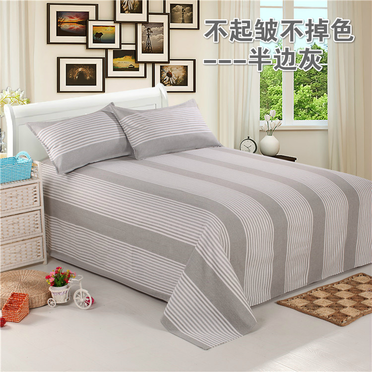 Giải phóng mặt bằng rộng cũ thô vải tấm dày cũ vải thô ba mảnh bốn mảnh quilt cover giường 1,5 m 1,8 m