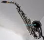 Mua saxophone nâng cao niken đen ống giữa vỏ đen chìa khóa chuyên nghiệp chơi nhạc cụ saxophone / ống đàn guitar classic