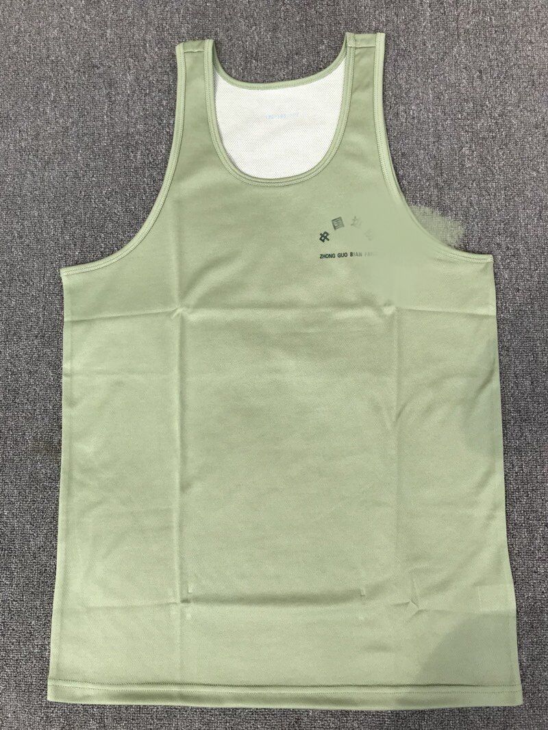 Border defense quick dry fitness training suit vest army green vest sports vest