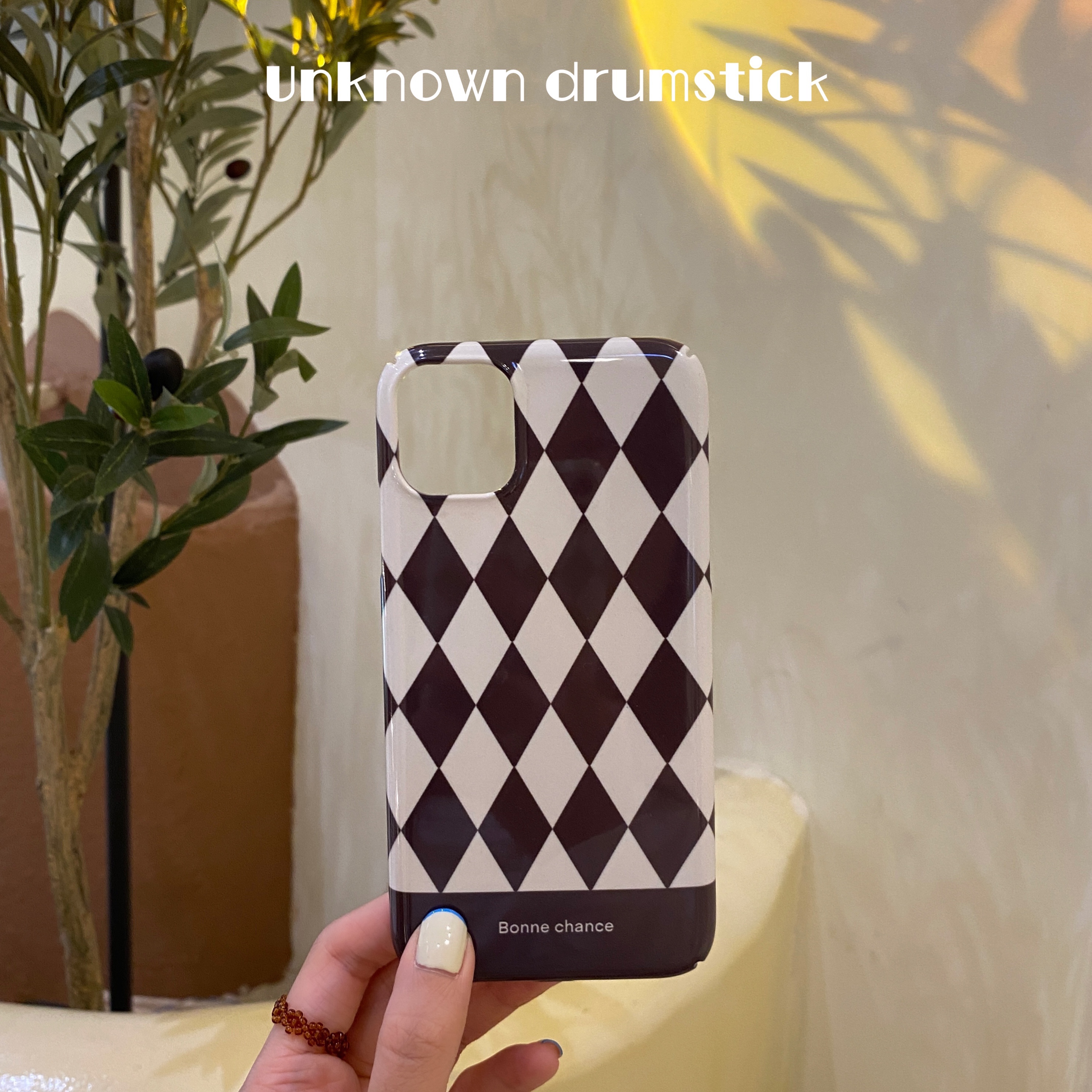 Originally suitable for Apple iphone12promax mobile phone case 13 color-matched rhombus 11 niche retro film all-inclusive