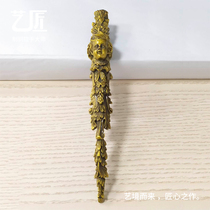 Artisan Alexander new hardware La Casa European style furniture pure copper accessories yellow factory direct sales