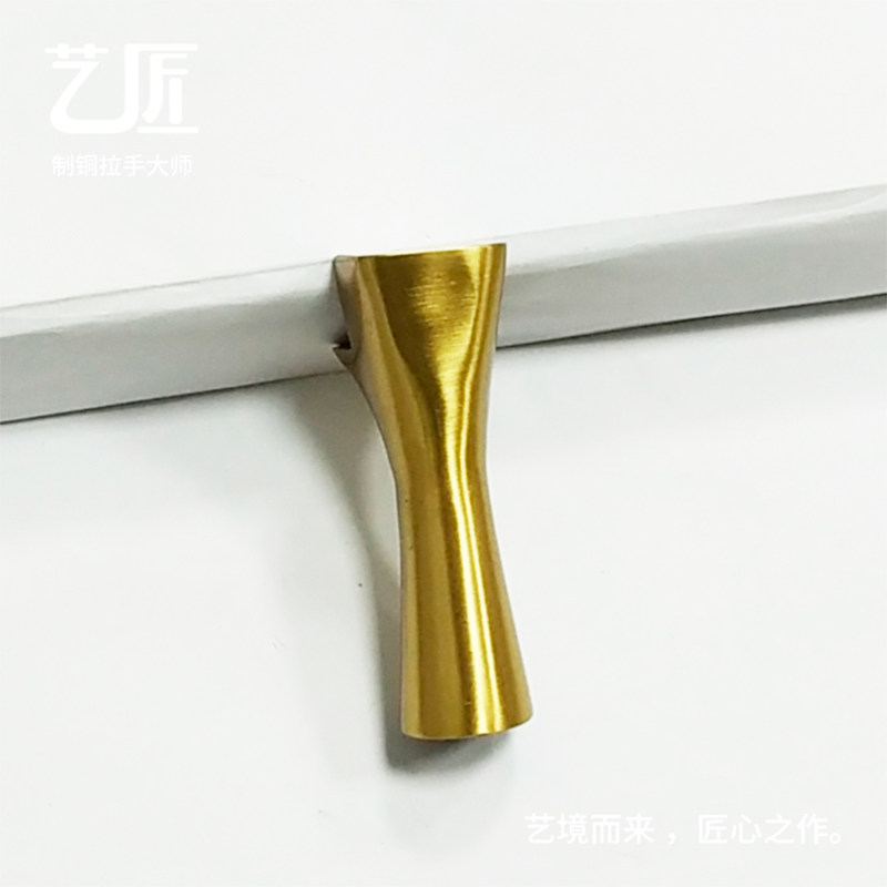 New new screw cap decoration lid Chinese furniture sofa pure brass brass armrests chair profiled connector yellow