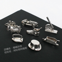 Le Star Billionaire Game Play Package Accessories Supplement alloy pawns (pattern random 6)