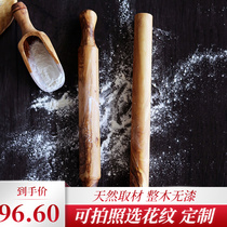 German PASTERKAMP handmade olive wood Rolling Pin rolling noodle bar baking tool