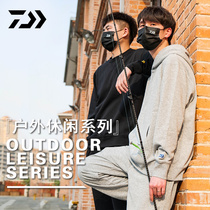 22 dava DE-70009J 740009J spring summer outdoor round neckline with cap sweater coat road Asian Games pants