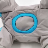 Добашная собака с полным животом маленький и собачья собака среднего размера бишон плюс валоволоколочное пальто Тедди Хловолочное пальто Утолщено теплое четвероногий одежда