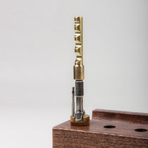 (Vulcan)Polishing wheel replaceable French shaped hot head polishing and polishing flat handmade leather tools