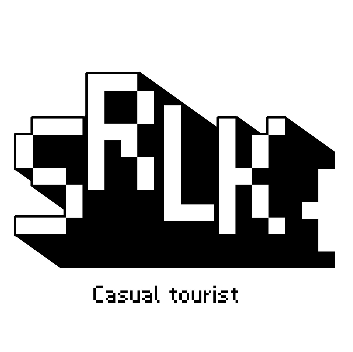 素人旅客的LOGO