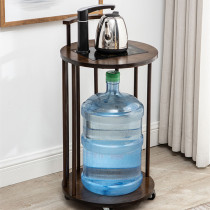 Movable side can put a few buckets of tea Simple tea stand Simple small apartment small tea table Kung Fu tea table Living room