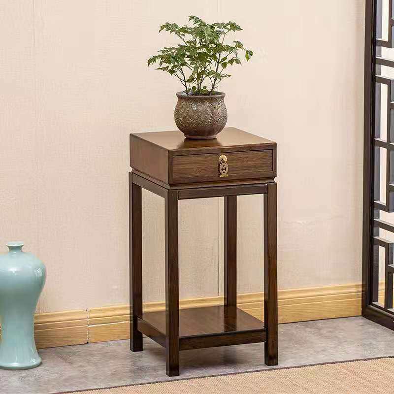 Chinese Antique Teapot Teapot with Pendulum Display Case of Tea Room Small Boots Ancient Shelf Living room Decorative Shelve Pu-erh Tea Leaves