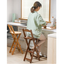 Restaurant Bar Bench Chair Home High Stool Backrest Front Desk Chair Modern Minima Light Lavish Footstool Bar Chair Bar Stool