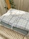 Yalu Four-Piece Set New Product Class a High Weight Raw Linen Vintage Linen Crinkle Yarn Printed Student Dormitory Three-Piece Set