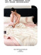 Yalu Class a Cooling Ice Silk Summer Quilt Four-Piece Set for Summer, Single/Double Air Conditioning Quilt, Machine Washable, Thin Summer Blanket