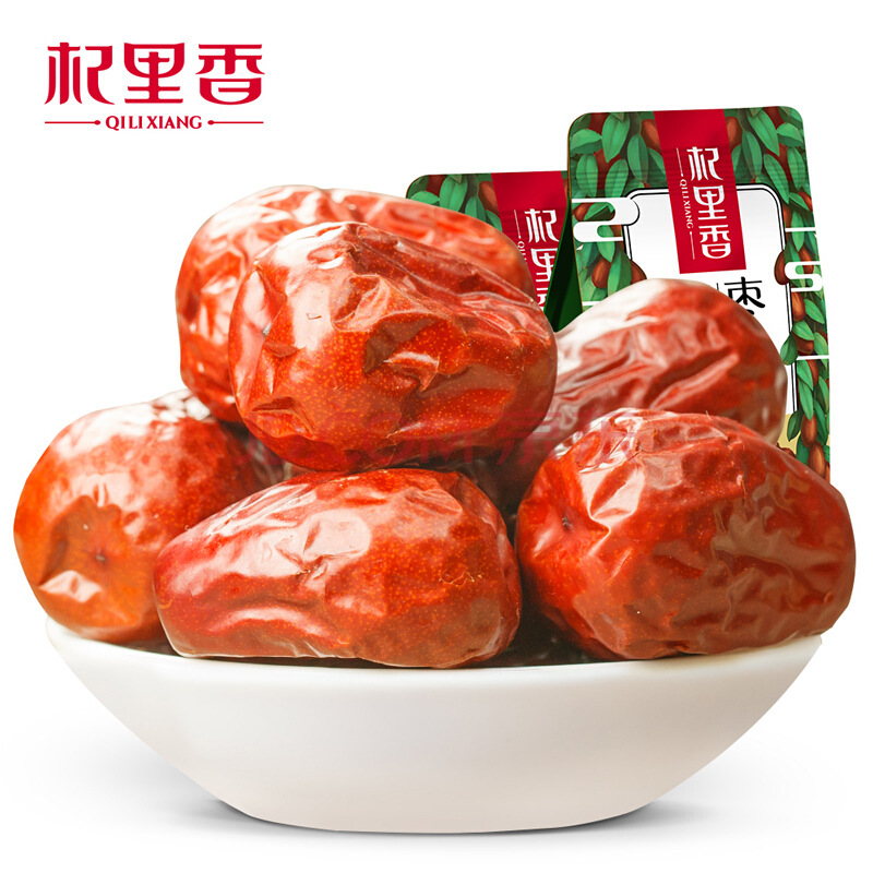 (Qilixiang) Xinjiang Hotan jujube fine selection specialty jujube 250g a special grade washable jujube