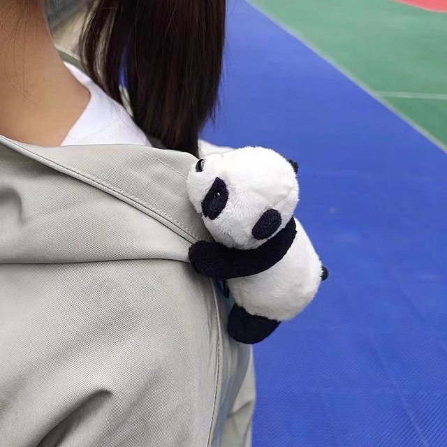 Panda brooch, doll ຂະຫນາດນ້ອຍ, ເຄື່ອງທີ່ລະນຶກການທ່ອງທ່ຽວຖານ Chengdu, pendant ງາມ, doll, ຖົງ plush, ອຸປະກອນ, pendant ສໍາລັບແມ່ຍິງ