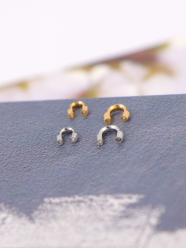 Аксессуары из нержавеющей стали, ожерелье и браслет, браслет на ногу, изогнутая трубка, ручка, «сделай сам»