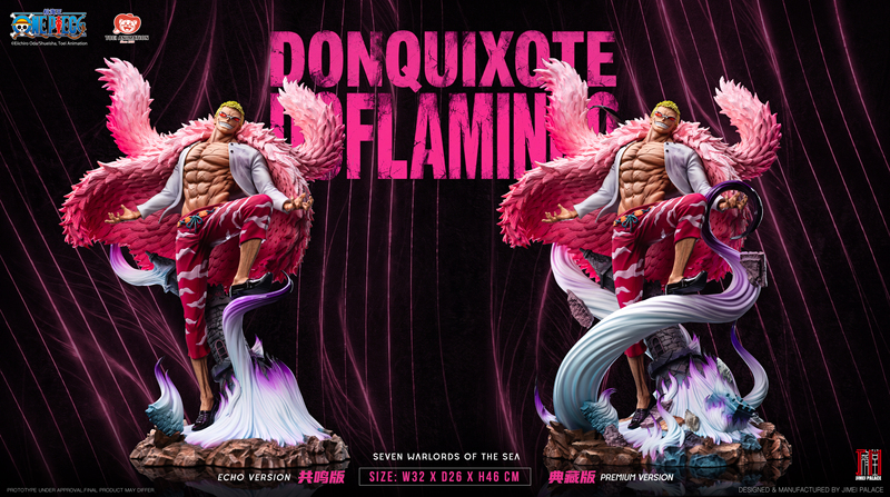 【Non-Destructive Collectible Model】Jimei Hall of Legends Series Don Quixote Doflamingo 1/6 Scale Statue