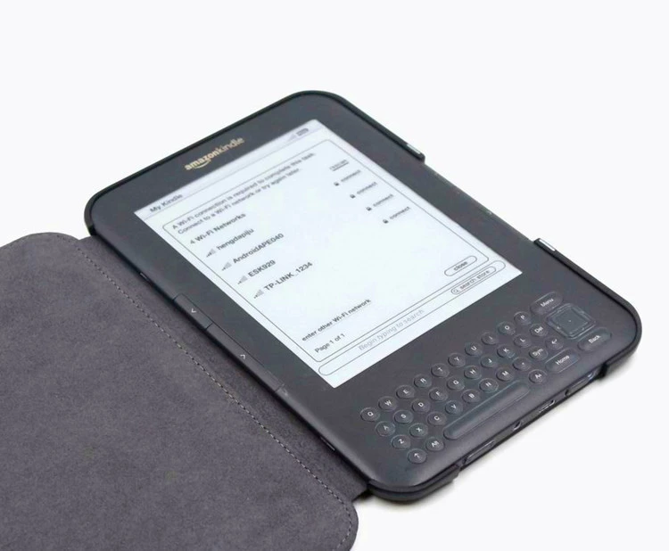 Amazon Kindle3 hấp phụ K3 tay áo bảo vệ cá tính eBook giấy điện tử bàn phím cuốn sách bao da - Phụ kiện sách điện tử ốp lưng ipad air 2