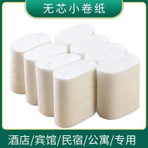Disposable supplies for hotel guest rooms coreless small rolls for B&B