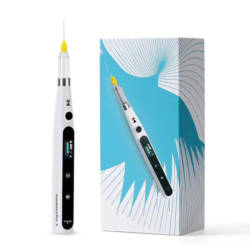 Mini Anesthesia Booster Dental New Model Blue Anesthesia Painless Electronic Booster Injector Oral