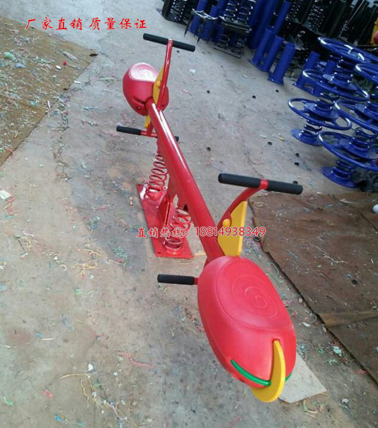 аттракцион качели 幼儿园游戏弹簧木马 公园卡通海马摇摇乐 儿童健身摇乐 小区摇马 OTHER