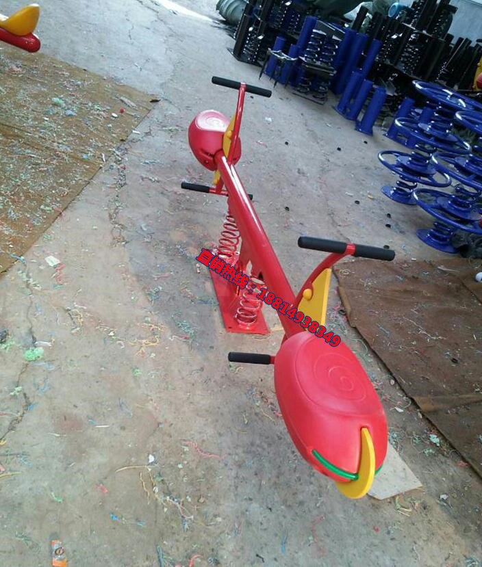 аттракцион качели 幼儿园游戏弹簧木马 公园卡通海马摇摇乐 儿童健身摇乐 小区摇马 OTHER