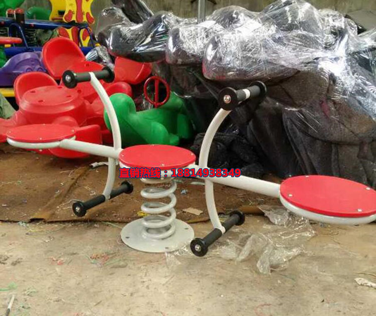 аттракцион качели 幼儿园游戏弹簧木马 公园卡通海马摇摇乐 儿童健身摇乐 小区摇马 OTHER