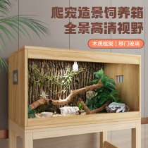 Reptile box pet snake breeding box breeding cabinet anti-jailbreak guard lizard special box box for exotic pet snakes