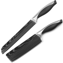 Craftsman stainless steel small kitchen knife cutting meat slicing knife kitchen chef household knife bread knife sharp family knife