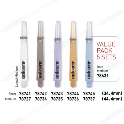 Unicorn unicorn Dart Rod British Professional Dart Accessories Gripper III Mirage