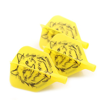 Competition grade combination split type generous leaf dart wing 360 rotation set dart leaf tail professional spring dart shaft