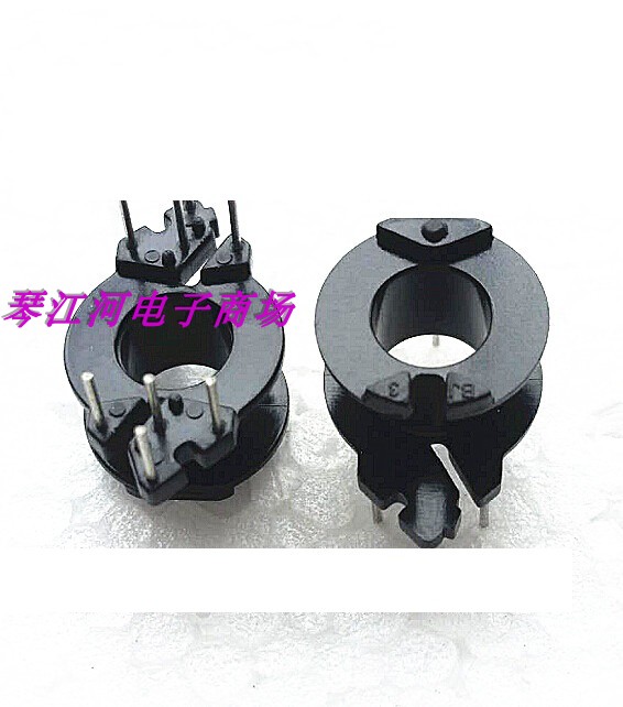 RM7 magnetic core skeleton RM7 high-frequency power supply magnetic core skeleton vertical 4 4 top with bumps ten sets a pack