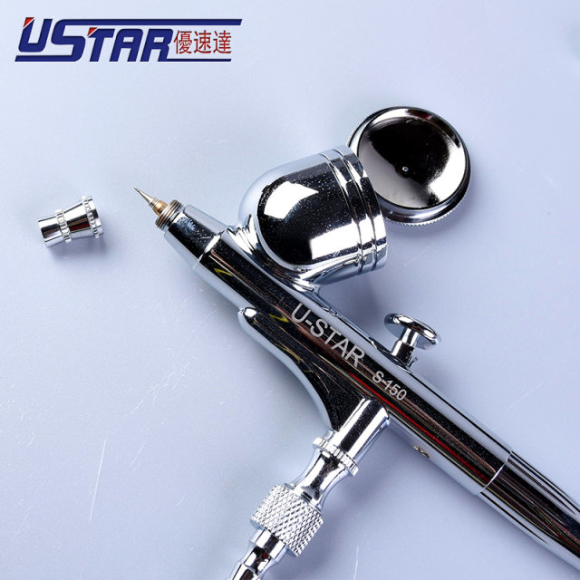 ຕົວແບບ Tamiya-gun Shi Yousoda ສີ tattoo ສູບລົມ airbrush airbrush HD130S130KP45 ສີດໍາ flame