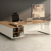 Office furniture desk brief Fashion Boss Table High-end Chair Modern Creative Boss Table And Chairs Combination