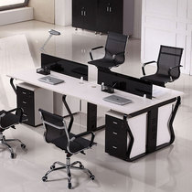 Beijing office furniture desk minimalist fashion modern office furniture 4 people with multi-person combined office furniture