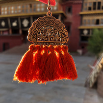 Tassel earrings Bohemian folk style retro Yunnan tourism seaside holiday accessories Miss Su Su