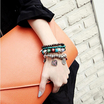 Bohemia retro bracelet female ethnic style Hanfu bracelet Lolita seaside holiday accessories