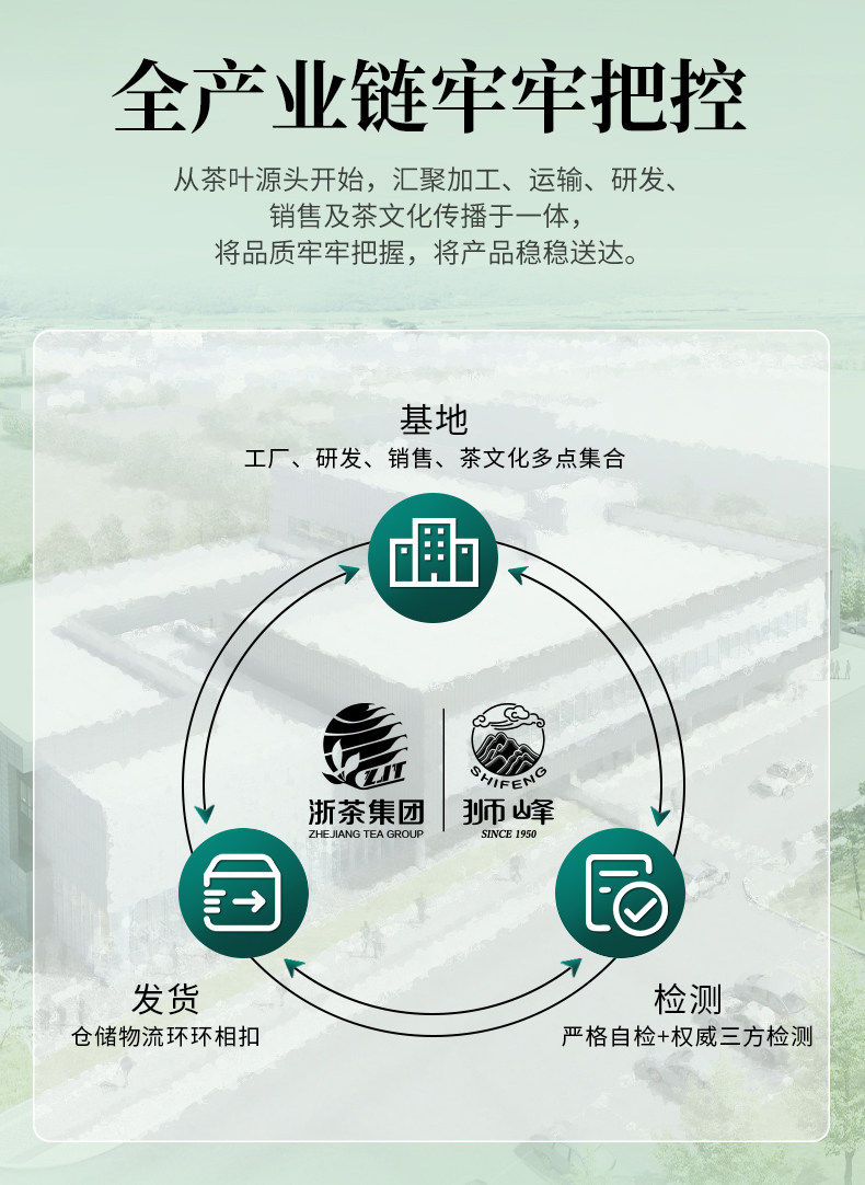 【中国直邮】 狮峰茶叶 2025新茶安吉珍鲜安吉白茶 明前特级白茶叶口粮珍稀绿茶春茶 100g/包