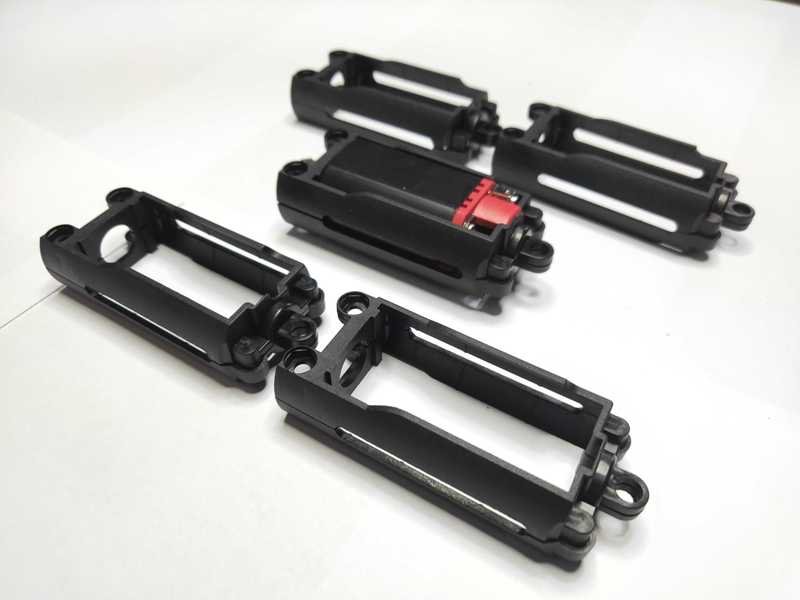 Jinming 8Th Generation M4 J8 Odd Point Gearbox M249 Ump45 Adapts to 480 Motor Motor Stand,