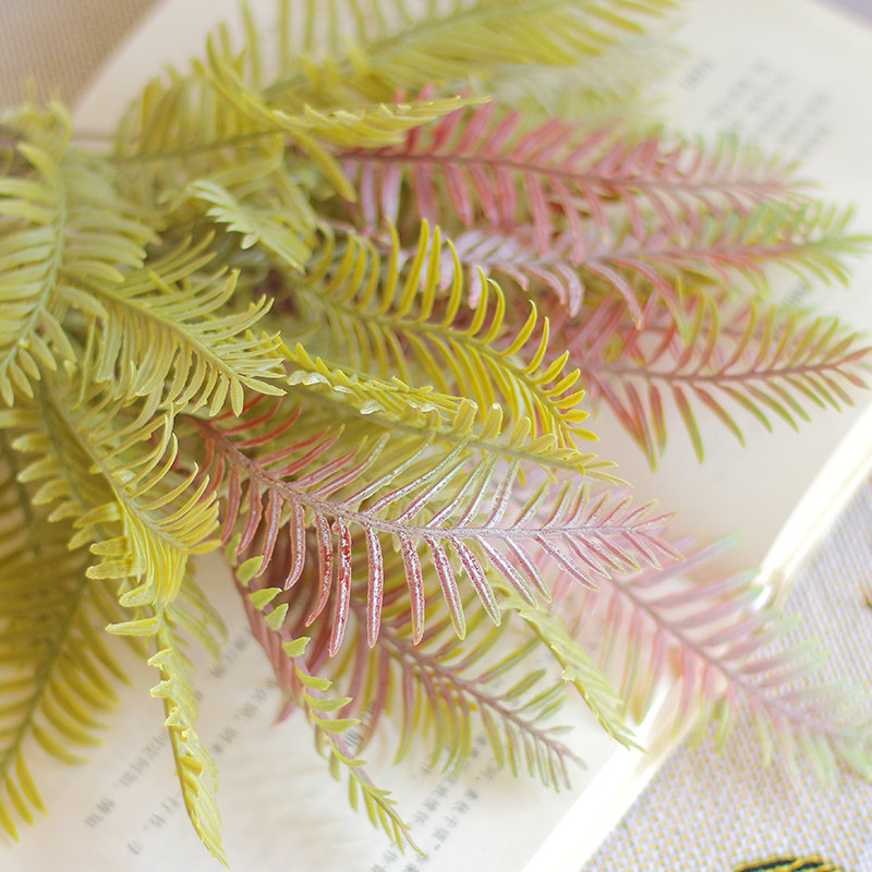Frost fern leaf simulation flower water grass Big feather fern simulation fern green plant simulation floral arrangement decoration fresh