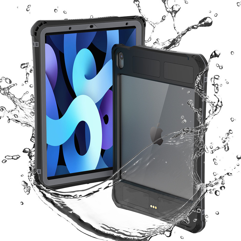 New Model Suitable for iPad Waterproof Case Protective Shell Ip68 Diving Air4/5 Anti-Fall iPad Tablet Thin and Light Waterproof Case