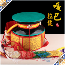 Transmission tibétaine de loffre dense avec le tambour de la méthode du tambour tibétain sammu Inde sammu chèvre tambour à main tambour clair et croupir grand nombre 24 5cm